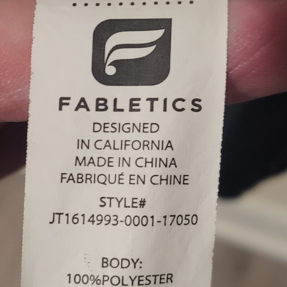 Fabletics Quarter Zip Hooded Pullover Jacker Size… - image 5